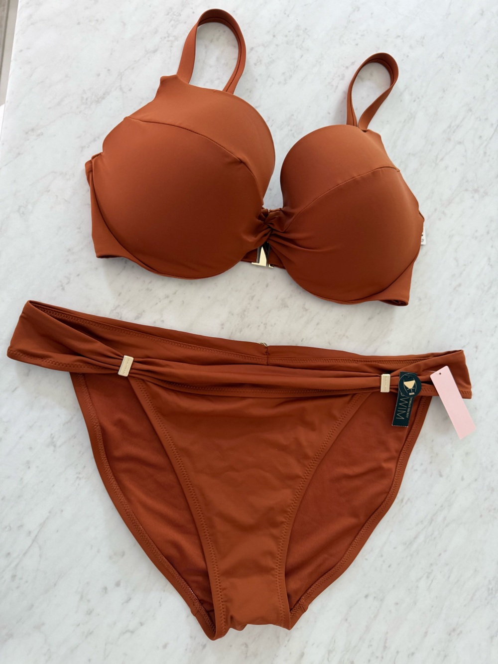 Victoria’s Secret orange bikini